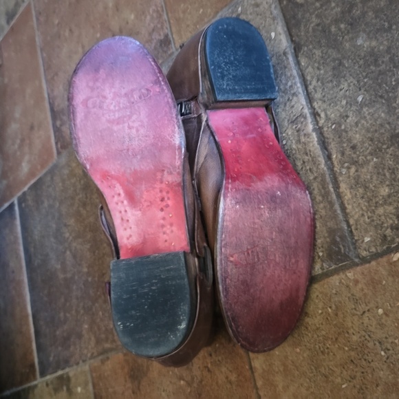 Freebird Limerick brown low heel leather boots - Picture 6 of 6